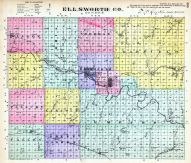 Ellsworth County, Kansas State Atlas 1887